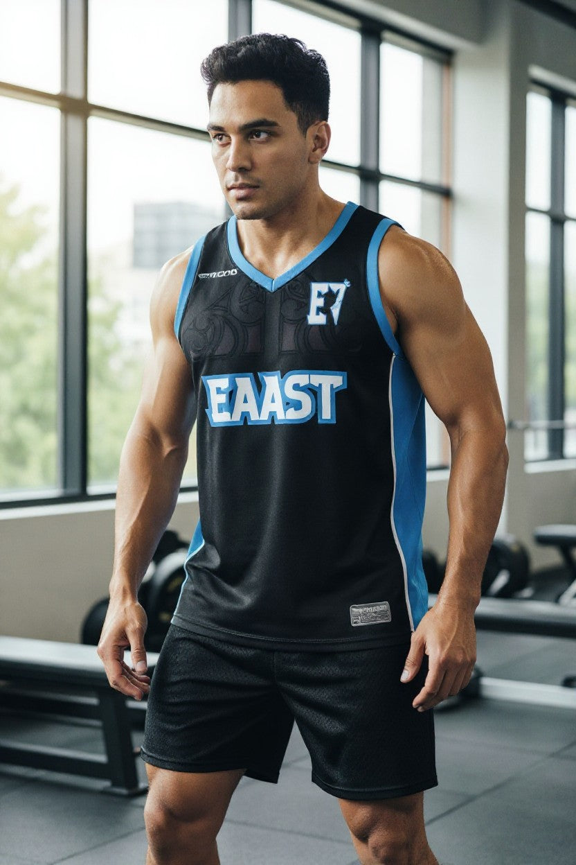 EAAST 7's NBA Style Singlet