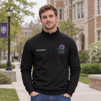 Thumbnail for NYU Stern Legacy Men's Quarter Zip Sweater
