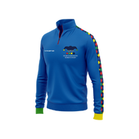 Thumbnail for Atlanta Harlequins Men's Fit Quarter Zip Sweater