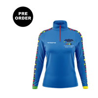 Thumbnail for Atlanta Harlequins Women's Fit Quarter Zip Sweater