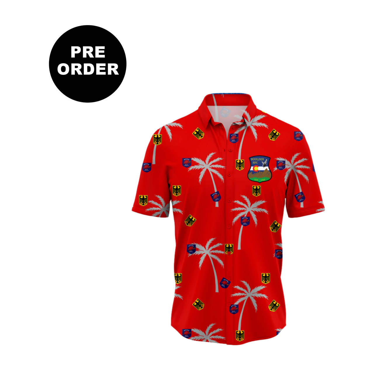 Boulder Germany Tour Hawaiian Shirt