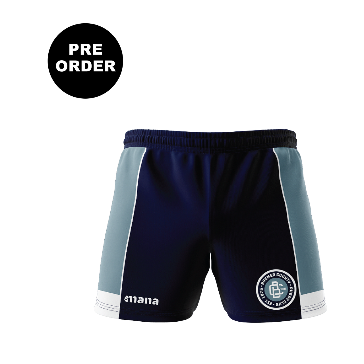 Bremer County RFC Rugby Playing Shorts