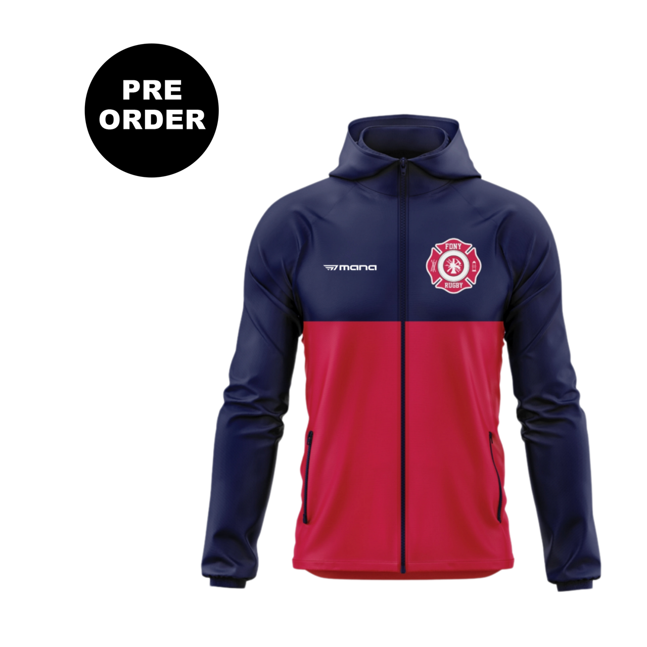 FDNY Rugby Warm Up Jacket