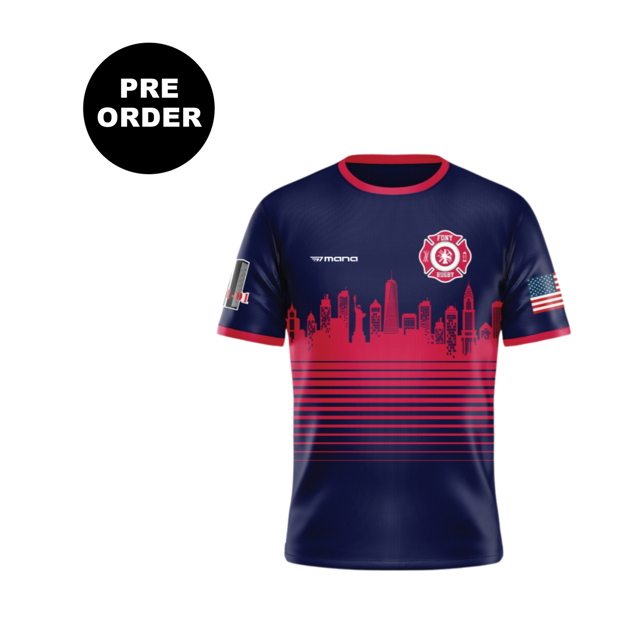 FDNY Rugby Dri-Wik™ Training T-Shirt