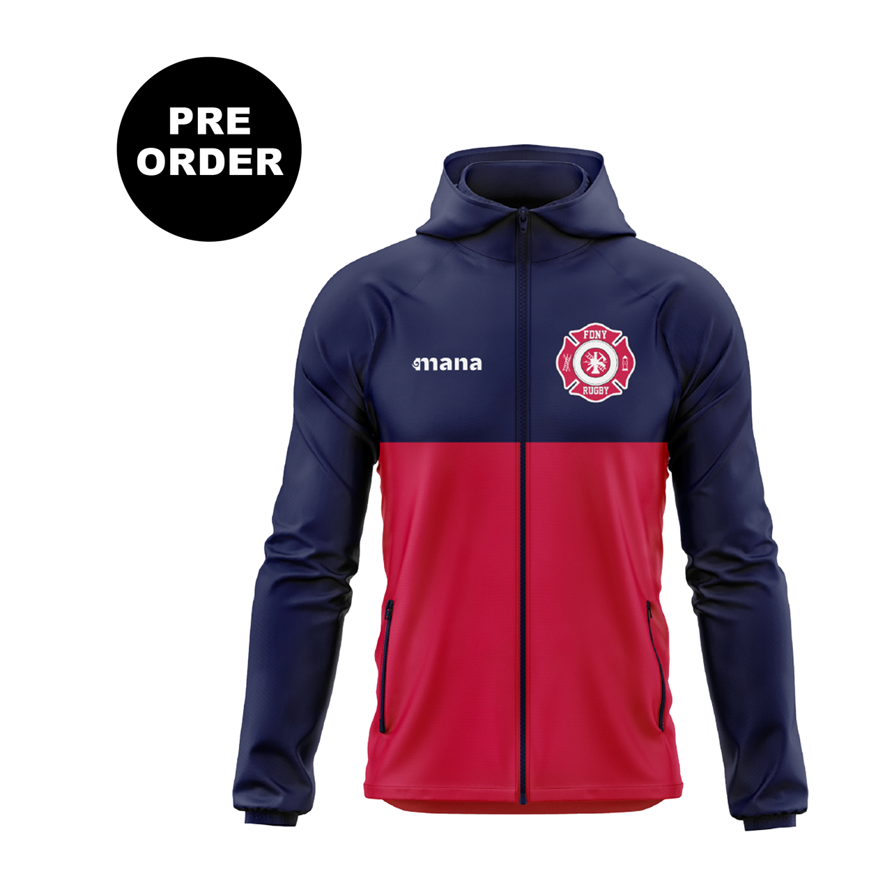 FDNY Rugby Warm Up Jacket