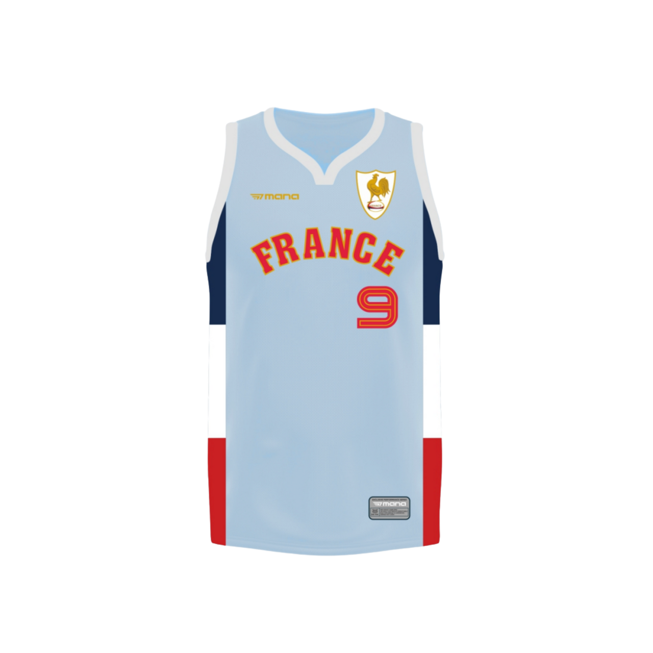 EAAST 7's France NBA Singlet