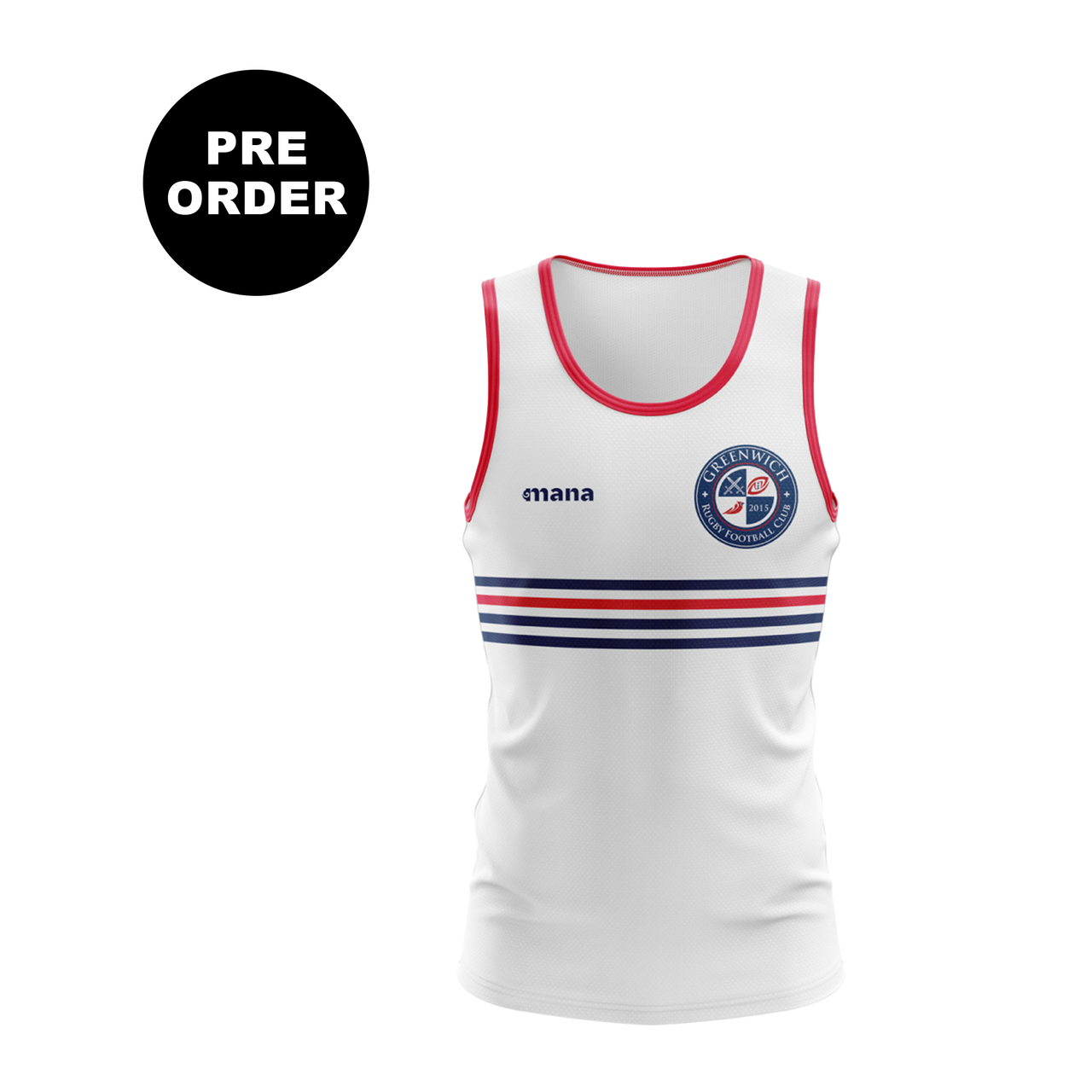 Greenwich Singlet White