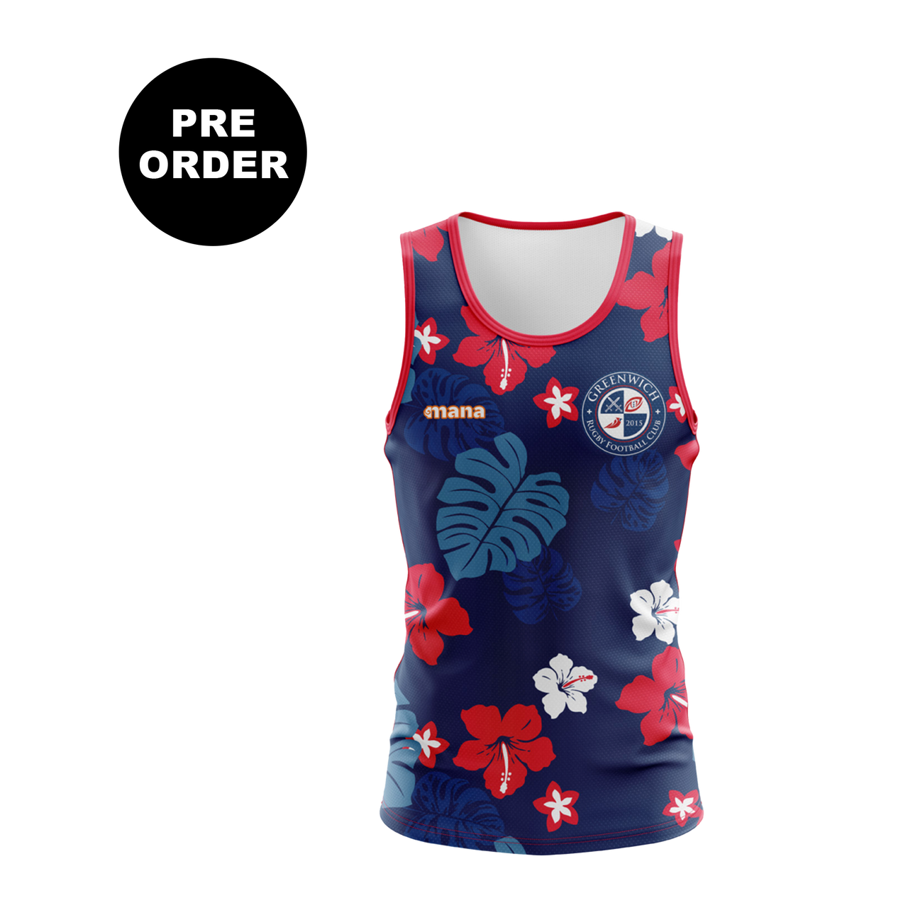 Greenwich Singlet Navy