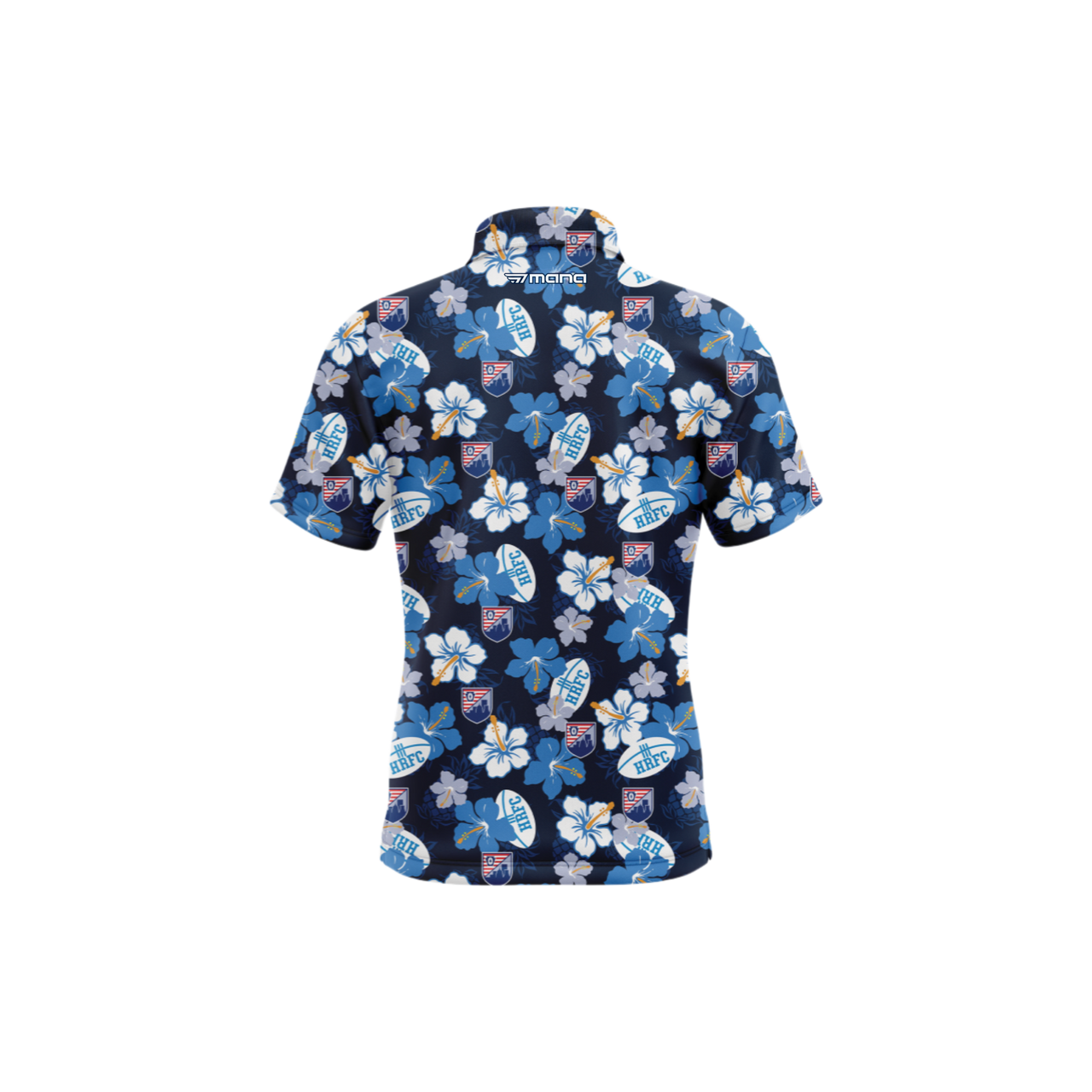 Harrisburg Legacy Men's Cut Hawaiian Shirt - Blue