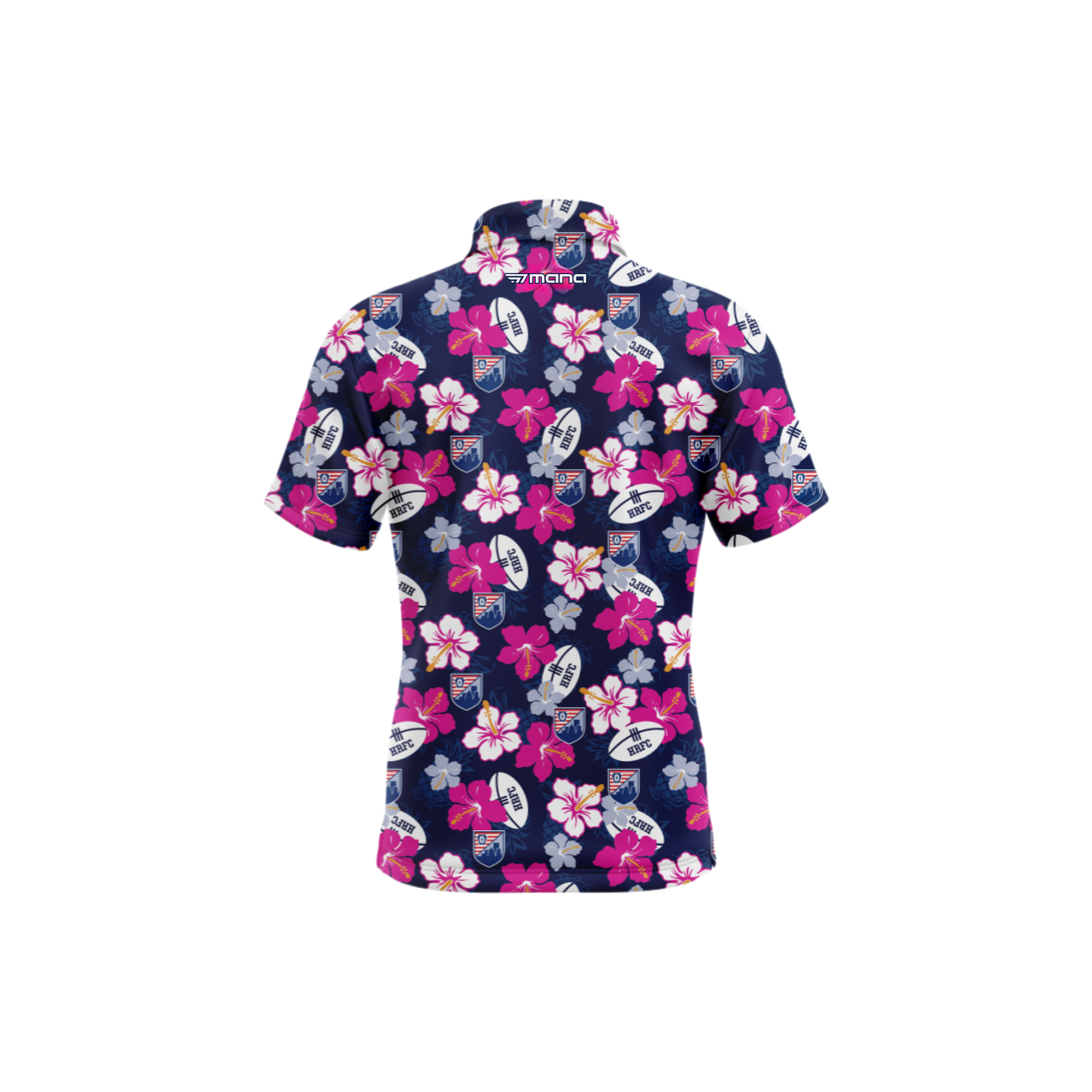 Harrisburg Legacy Men's Cut Hawaiian Shirt - Pink