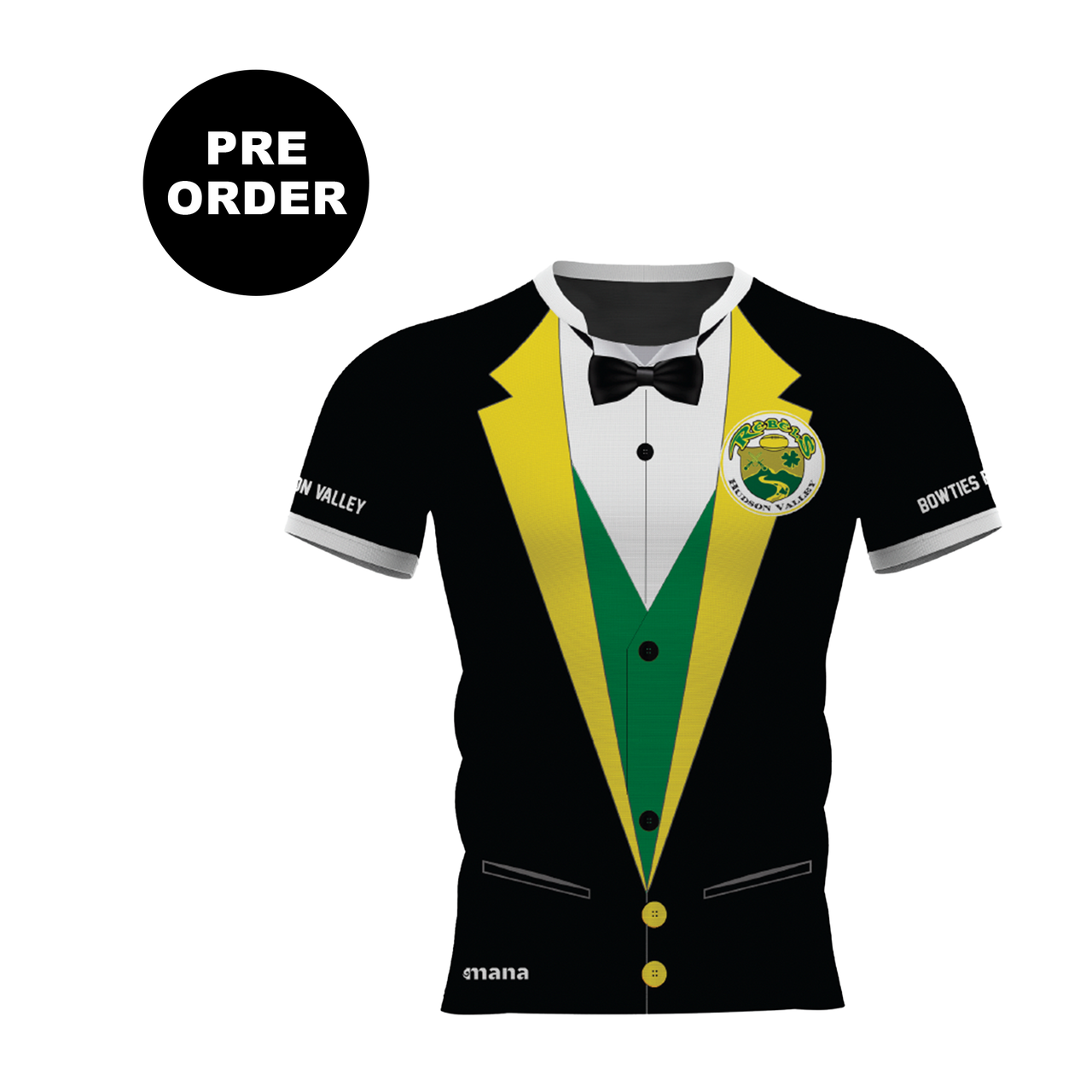 Hudson Valley Bowties Rugby Playing Jersey