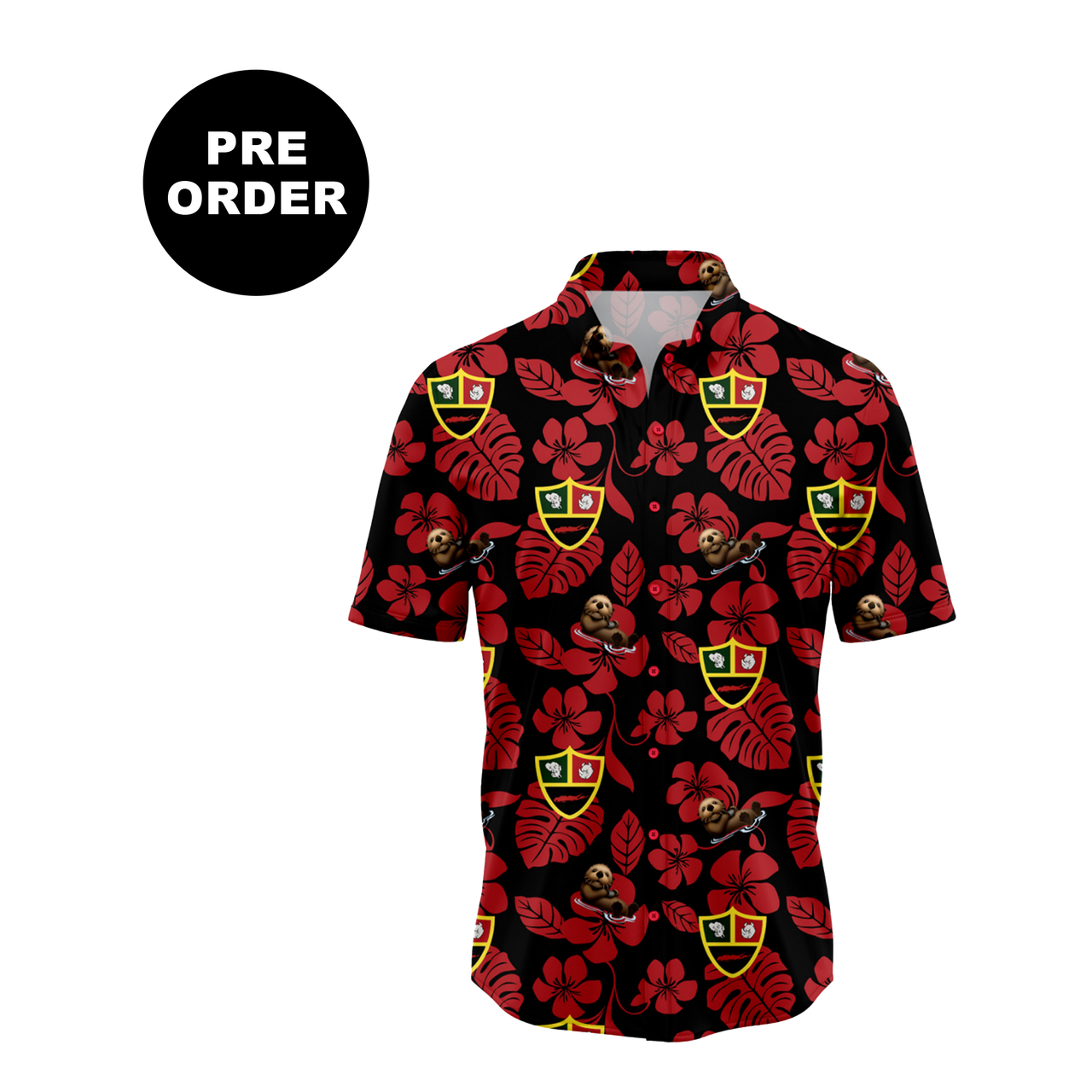 Long Island Men's Rugby Hawaiian Shirt