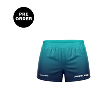 Thumbnail for Long Island Strata Women's Cut Rugby Shorts