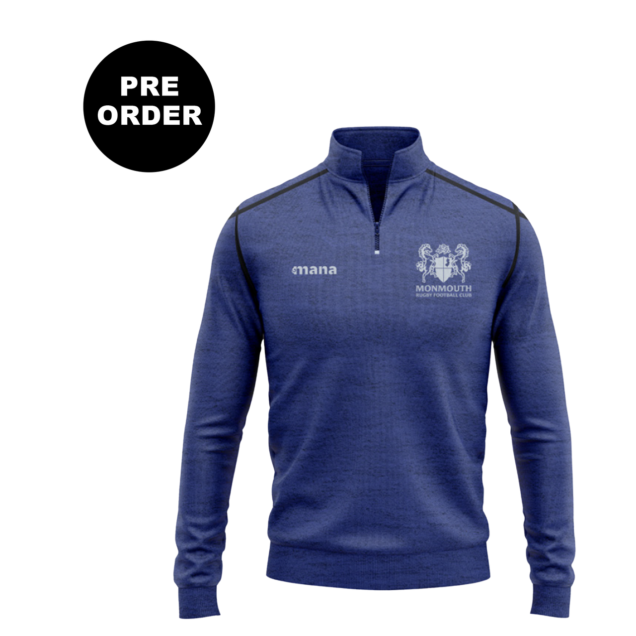 Monmouth Rugby Quarter Zip Sweater
