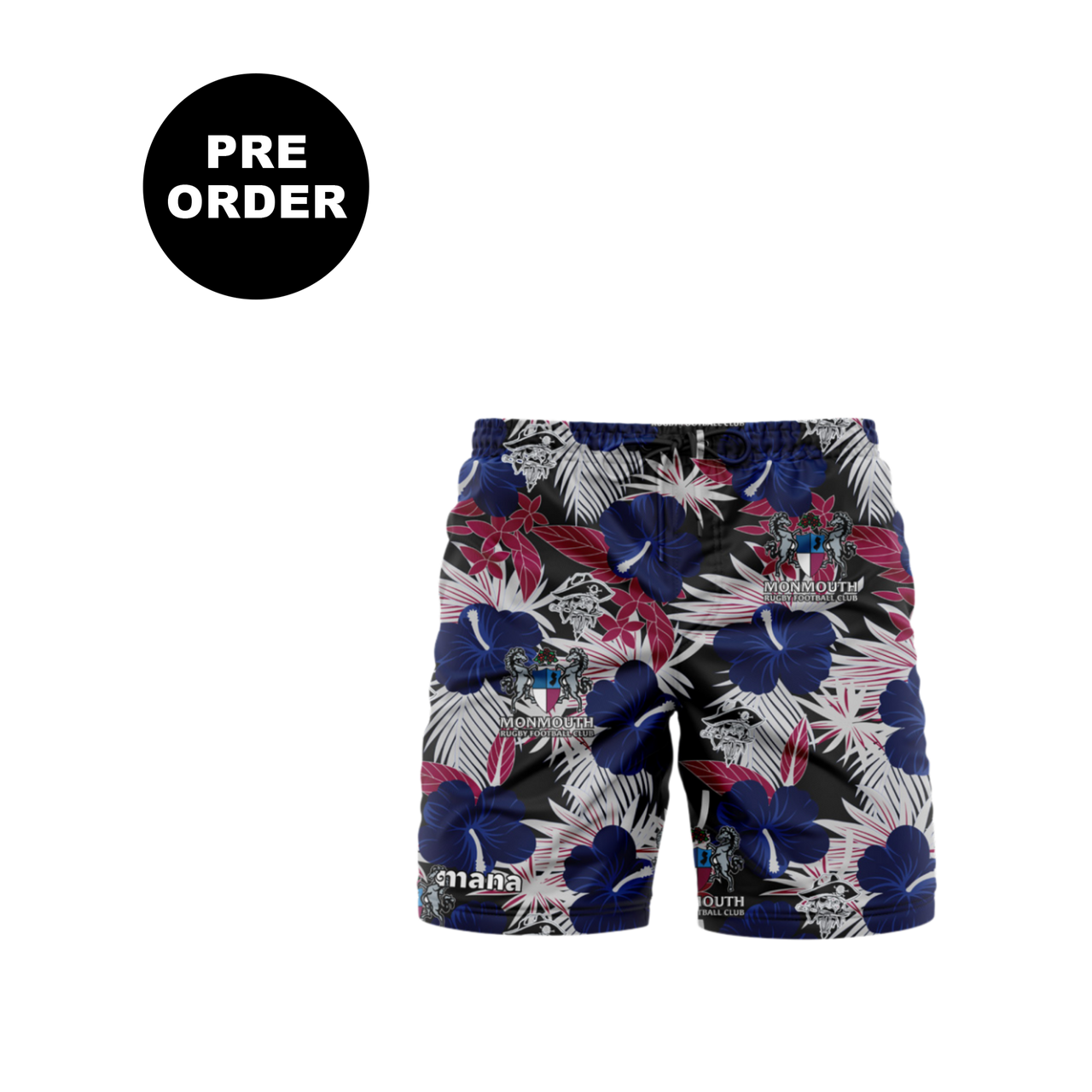 Monmouth Rugby Alumni Board Shorts