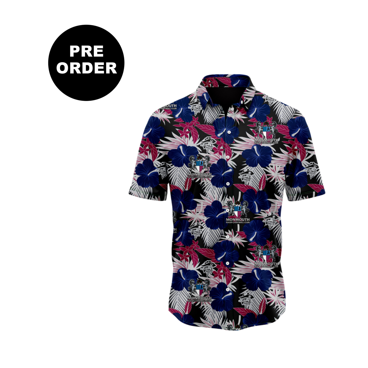 Monmouth Rugby Alumni Hawaiian Shirt