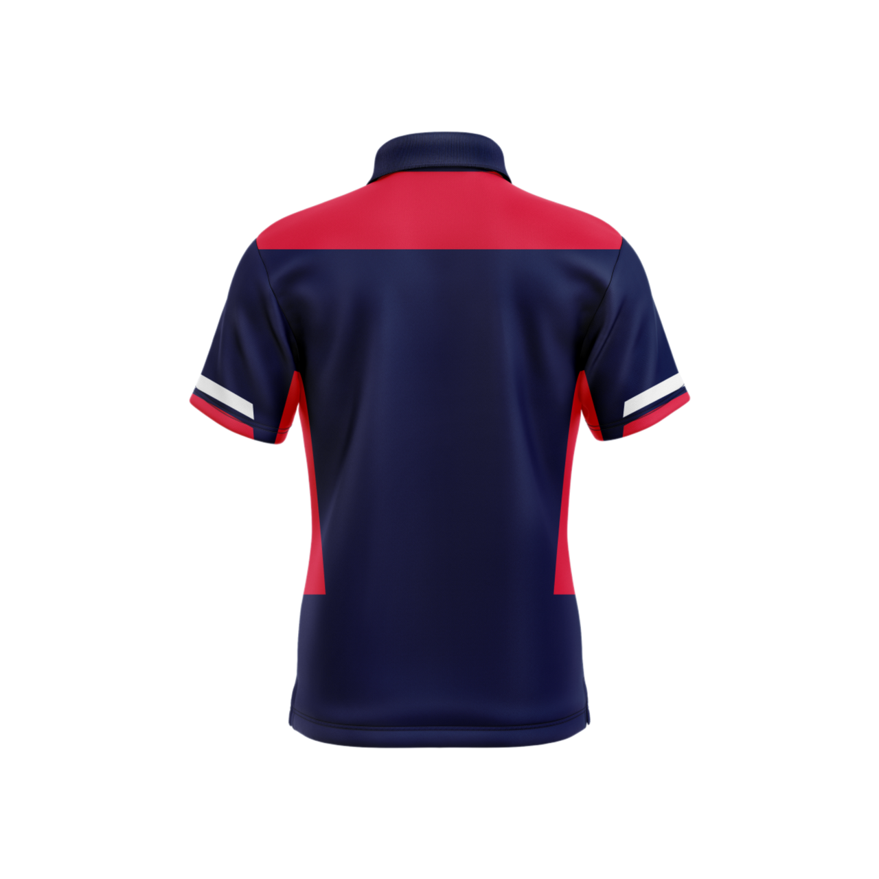 NYAC Men's Polo Shirt Red Cotton