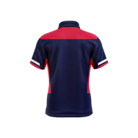 Thumbnail for NYAC Men's Polo Shirt Red Cotton