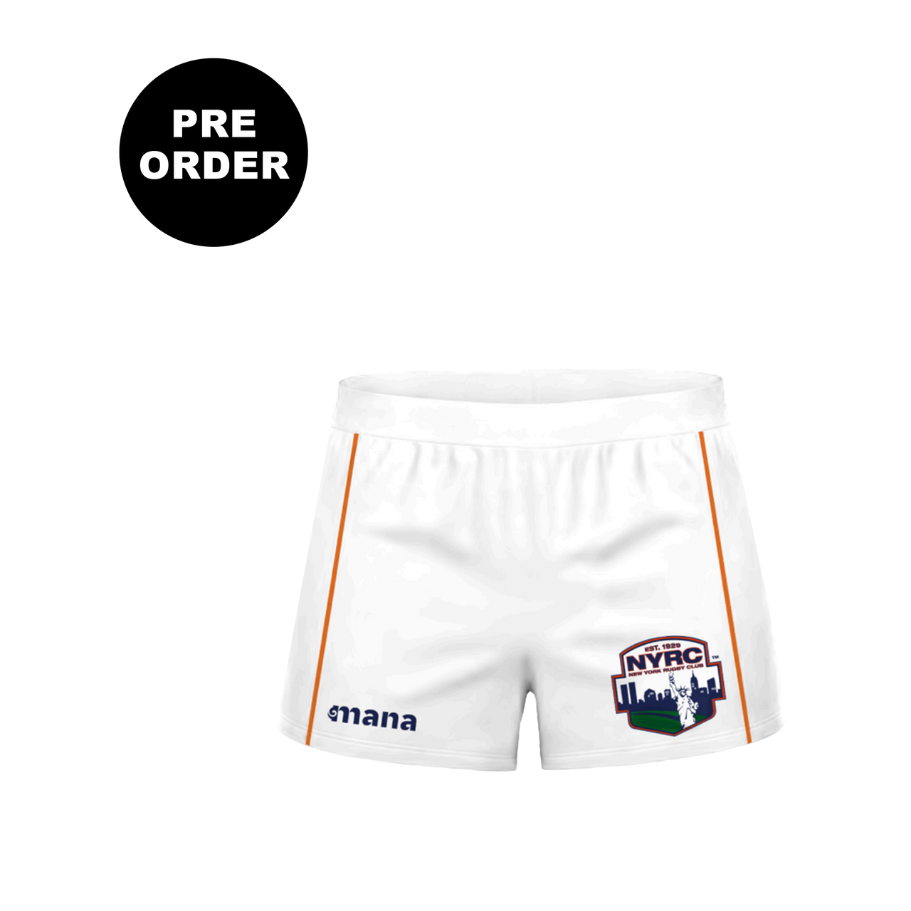 NYRC Women's Playing Shorts White