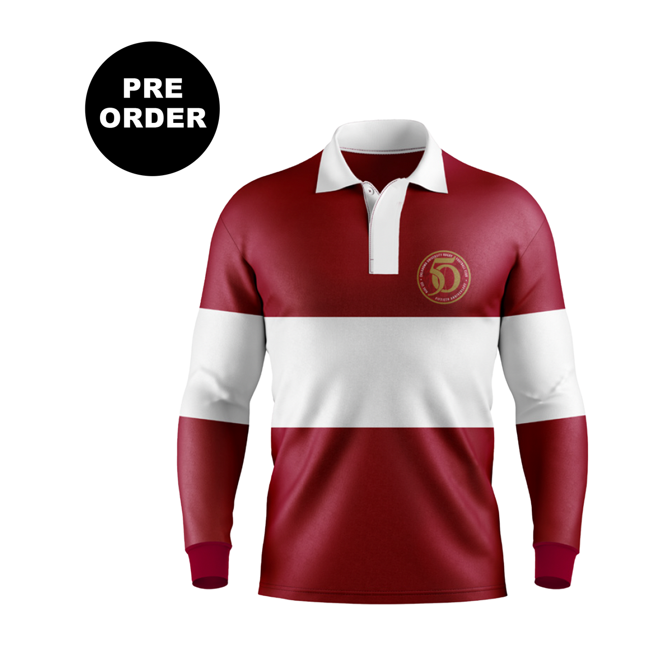 Oklahoma University Classic Rugby Jersey