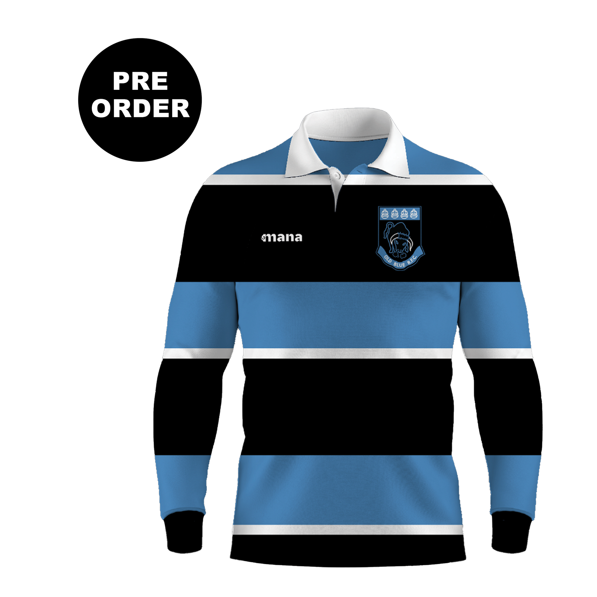 Old Blue Classic Rugby Jersey
