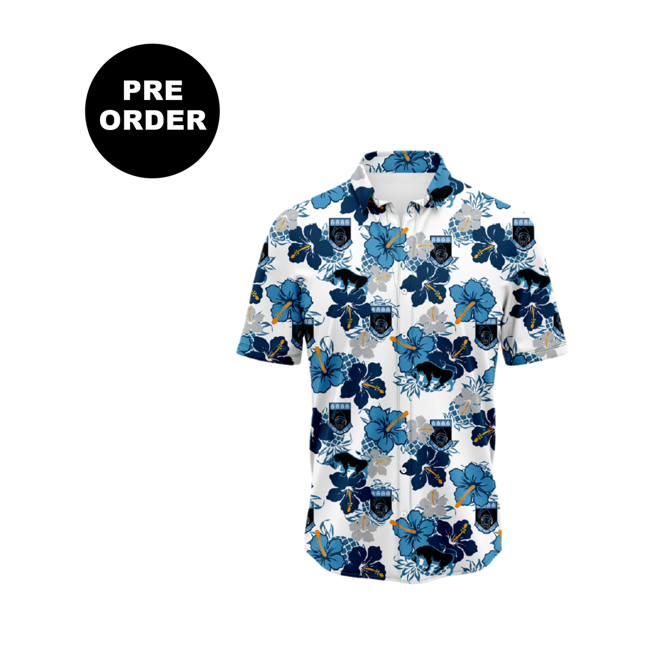 Old Blue Legacy Hawaiian Shirt