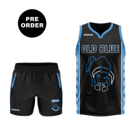Thumbnail for Old Blue NBA Style Jersey and Gym Shorts Bundle
