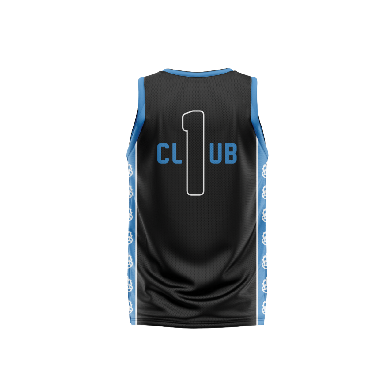 Old Blue NBA Style Jersey