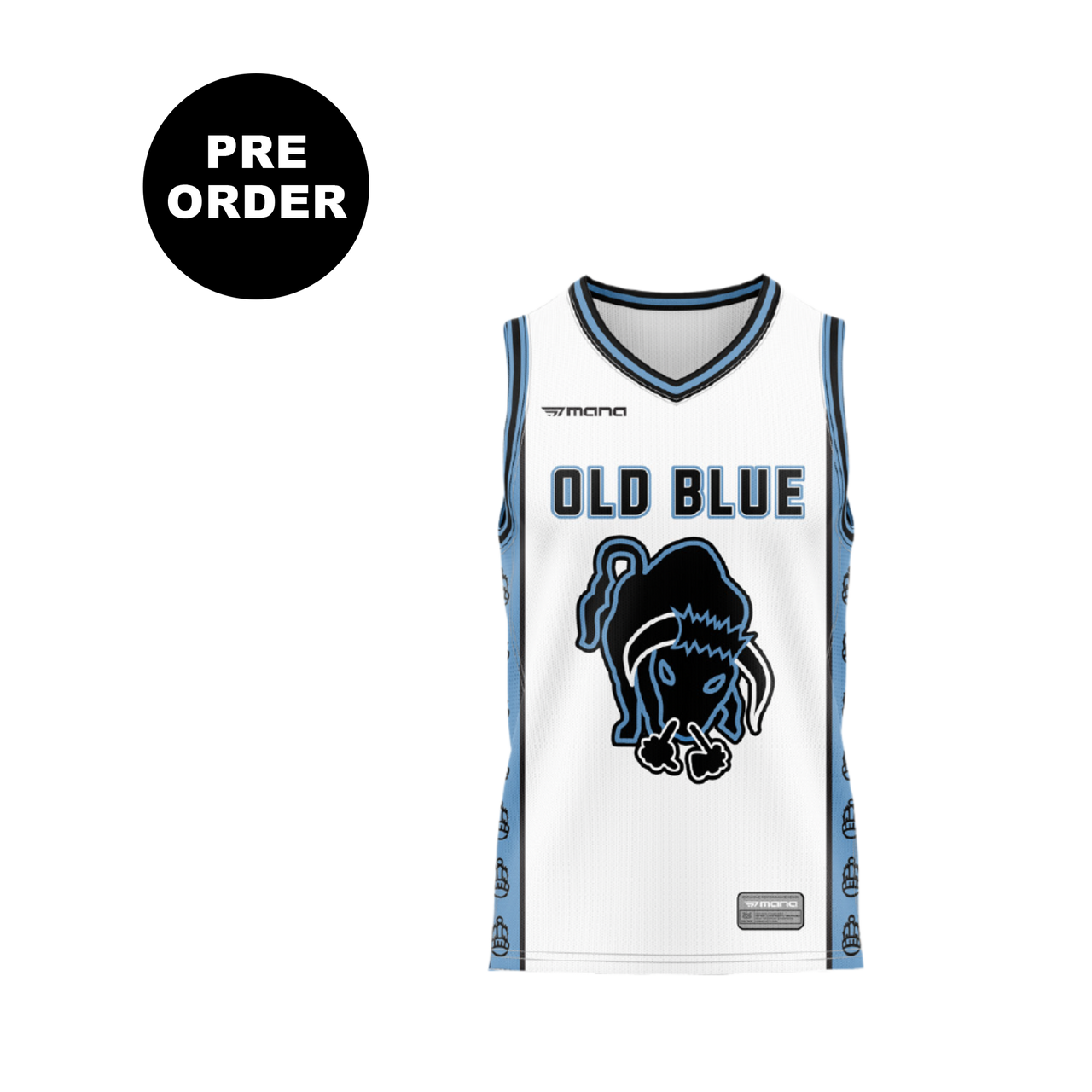 Old Blue Legacy NBA Jersey