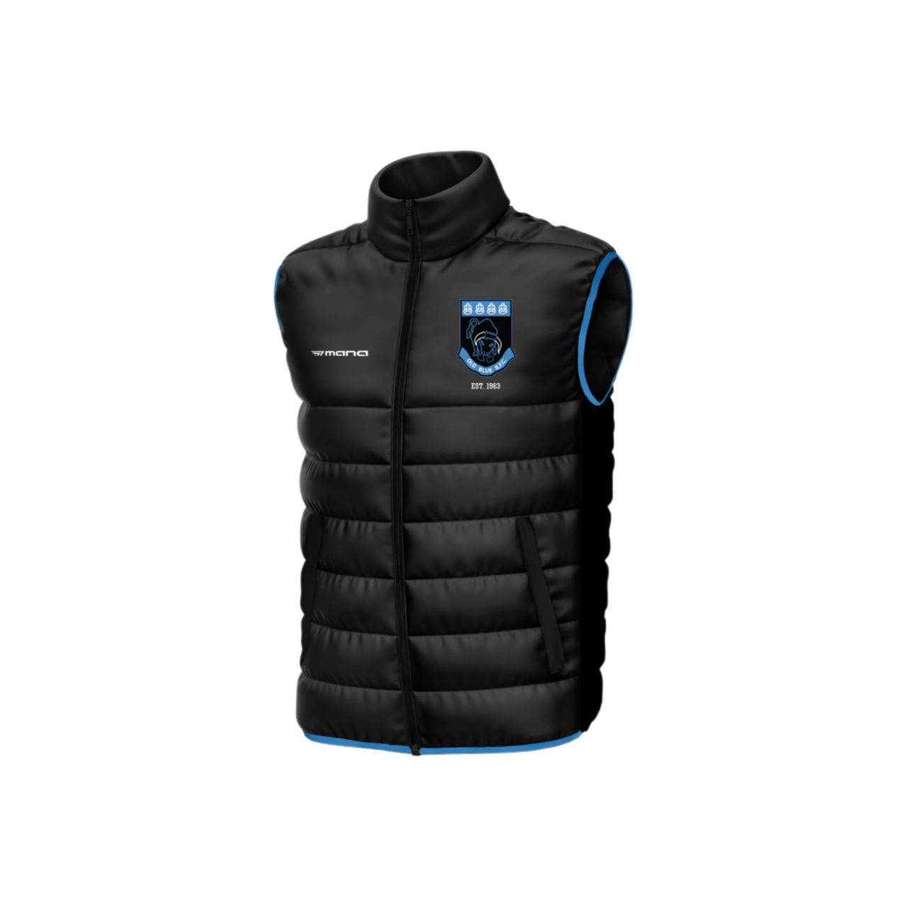 Old Blue Puffer Vest
