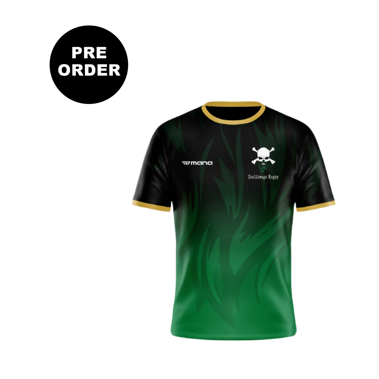 Scalliwags Rugby Men's Fit Kinetiq Training T-Shirt