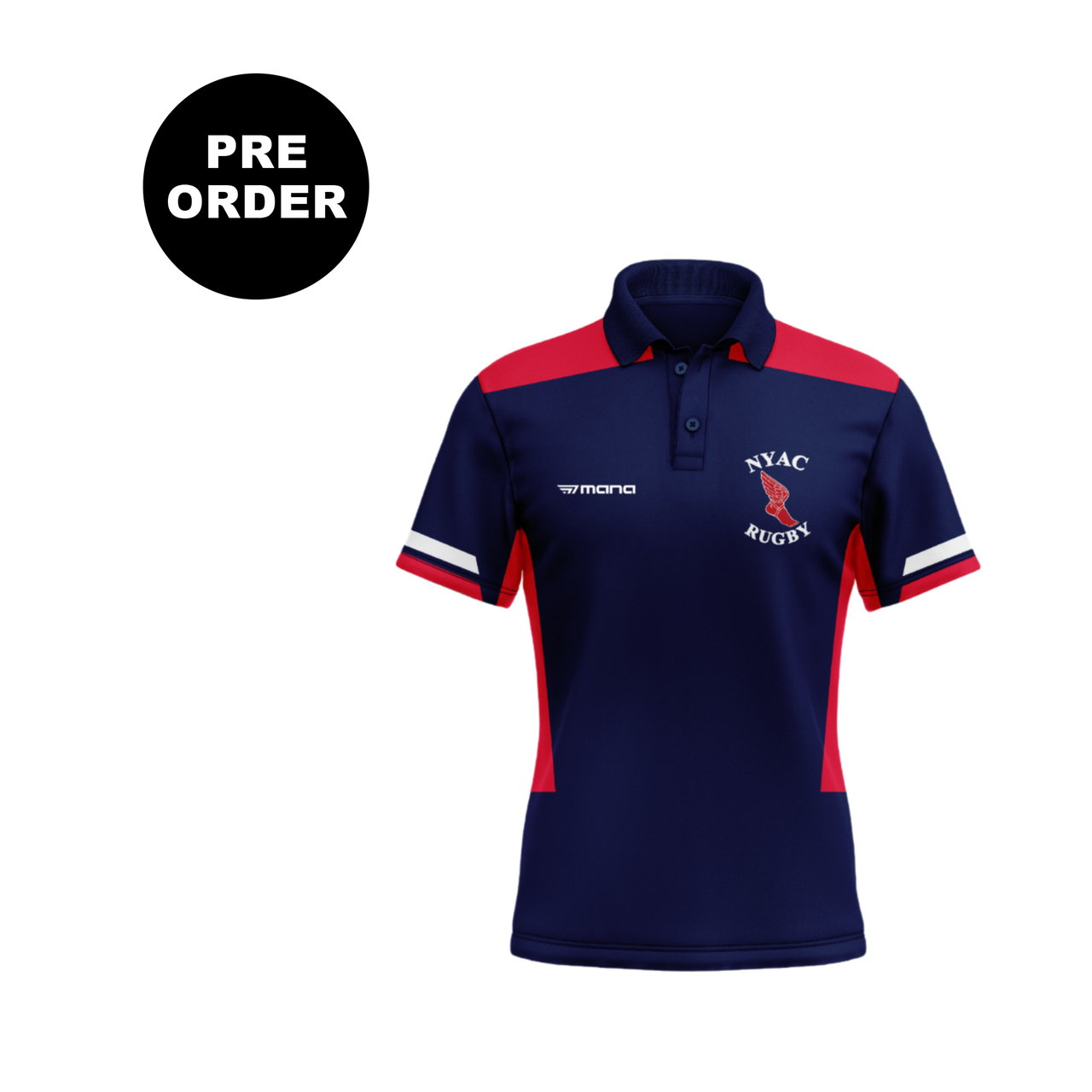 NYAC Legacy Men's Navy Polo Shirt