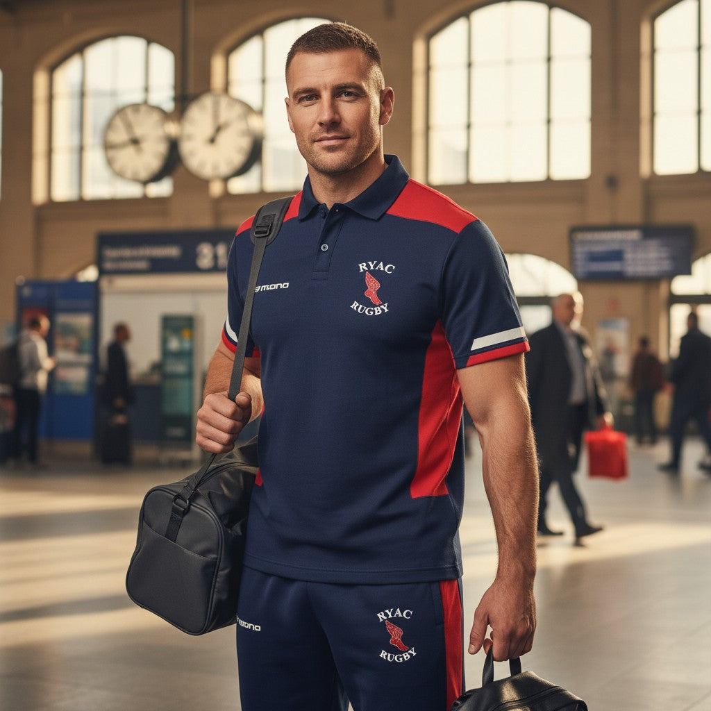 NYAC Legacy Men's Navy Polo Shirt