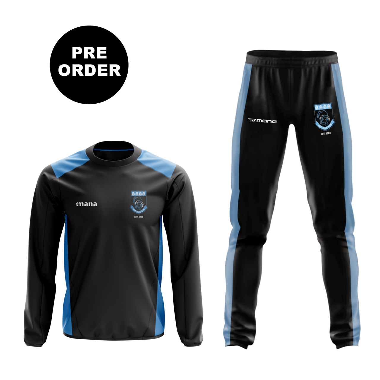 Old Blue Contact Jacket and Weatherproof Track Pants Bundle