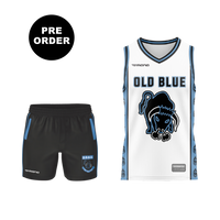 Thumbnail for Old Blue Old Blue Legacy NBA Jersey and Kinetiq Active Shorts Bundle