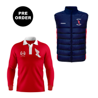Thumbnail for NYAC Classic Rugby Jersey and Puffer Vest Bundle