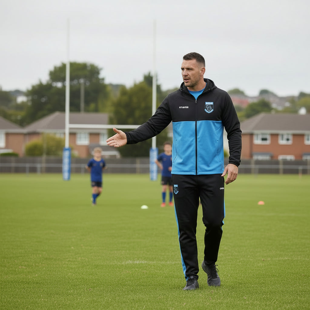 Old Blue Warm Up Jacket