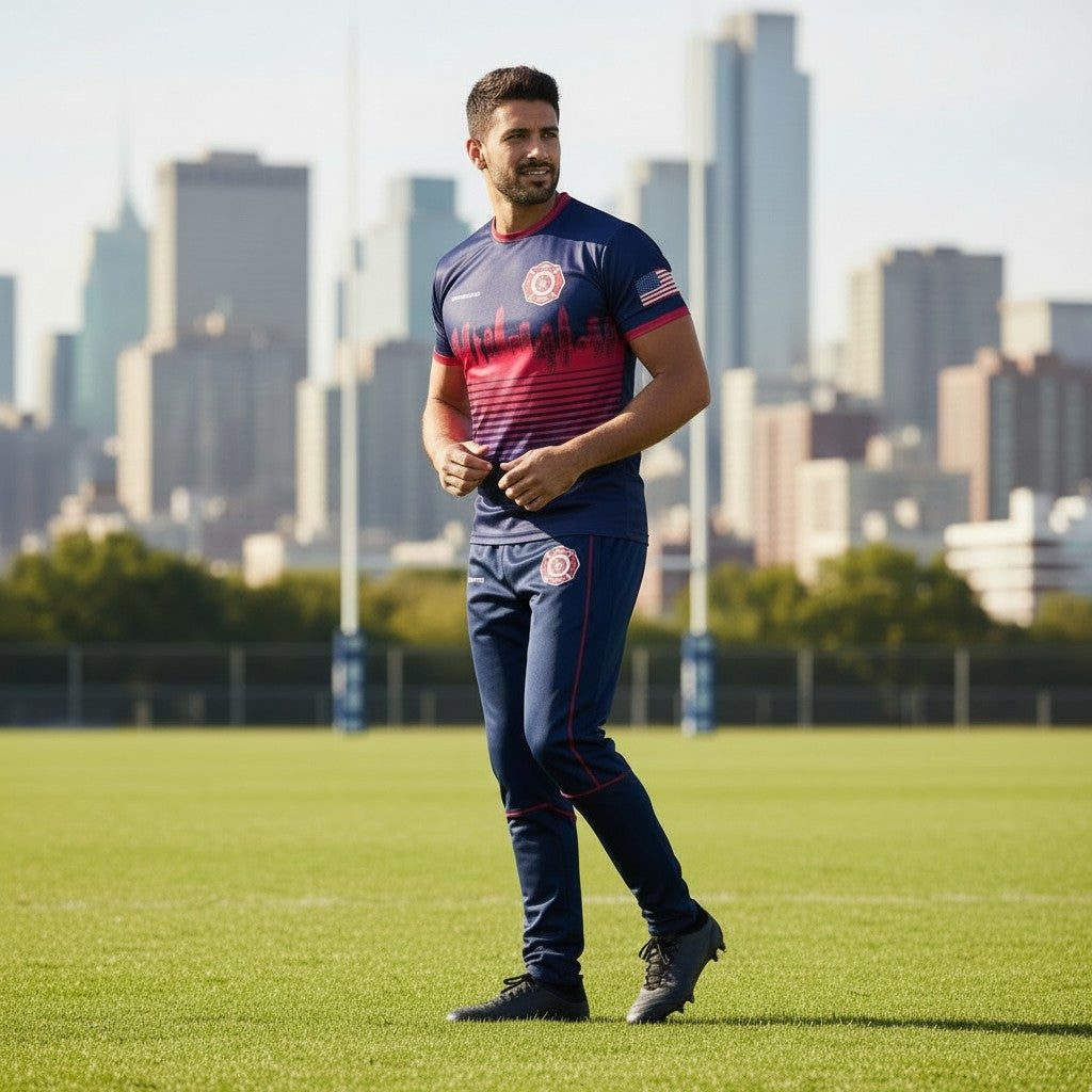 FDNY Rugby Track Pants