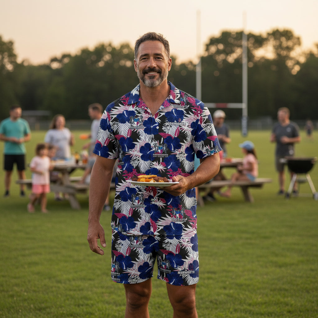 Monmouth Rugby Alumni Hawaiian Shirt