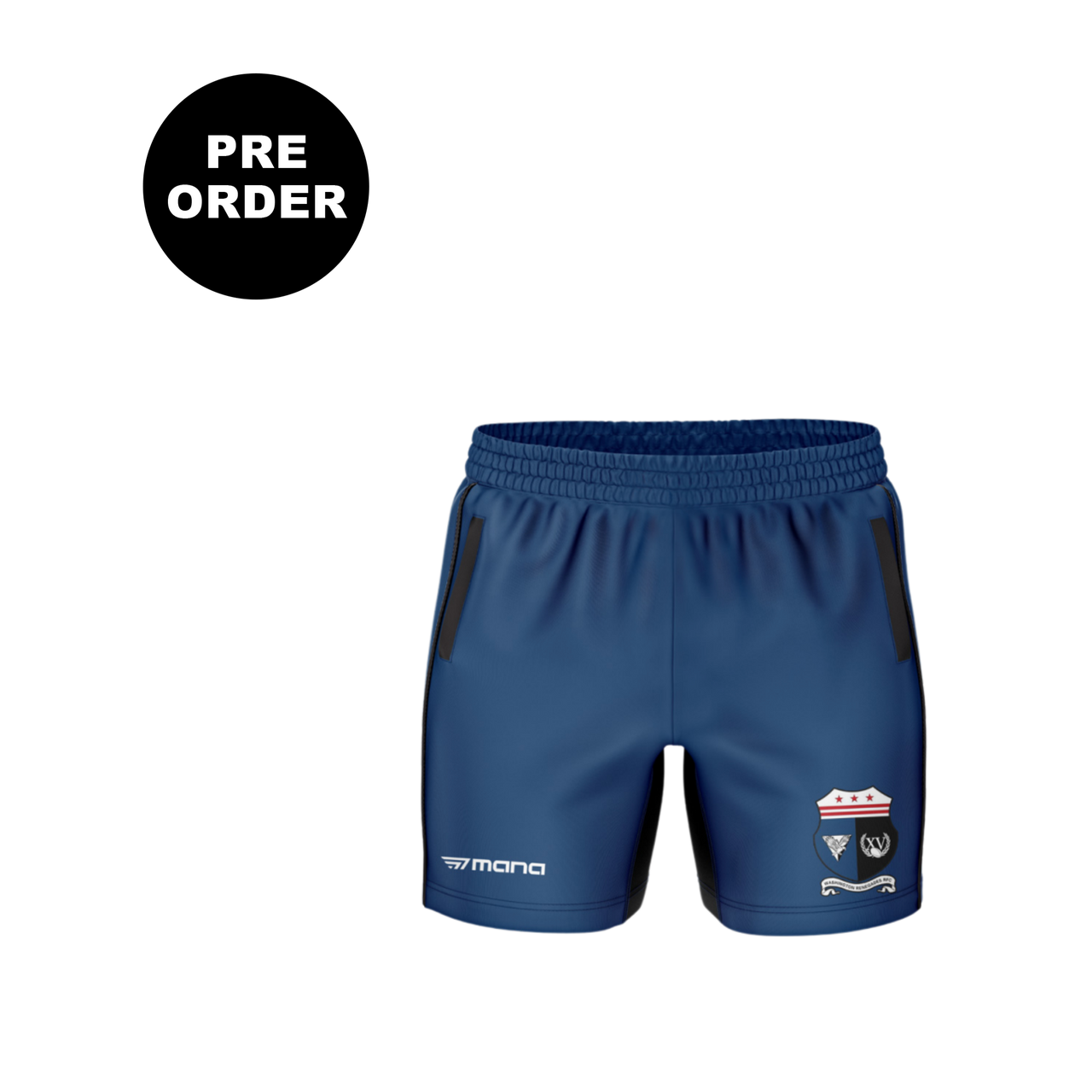 Washington Renegades Navy Kinetiq Men's Active Shorts