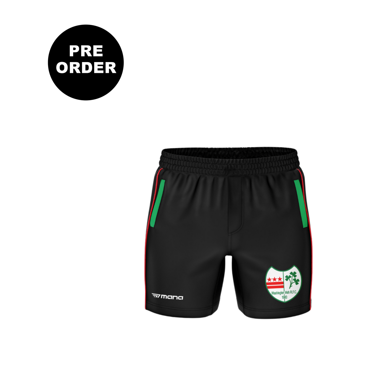 Washington Irish Kinetiq Men's Active Shorts