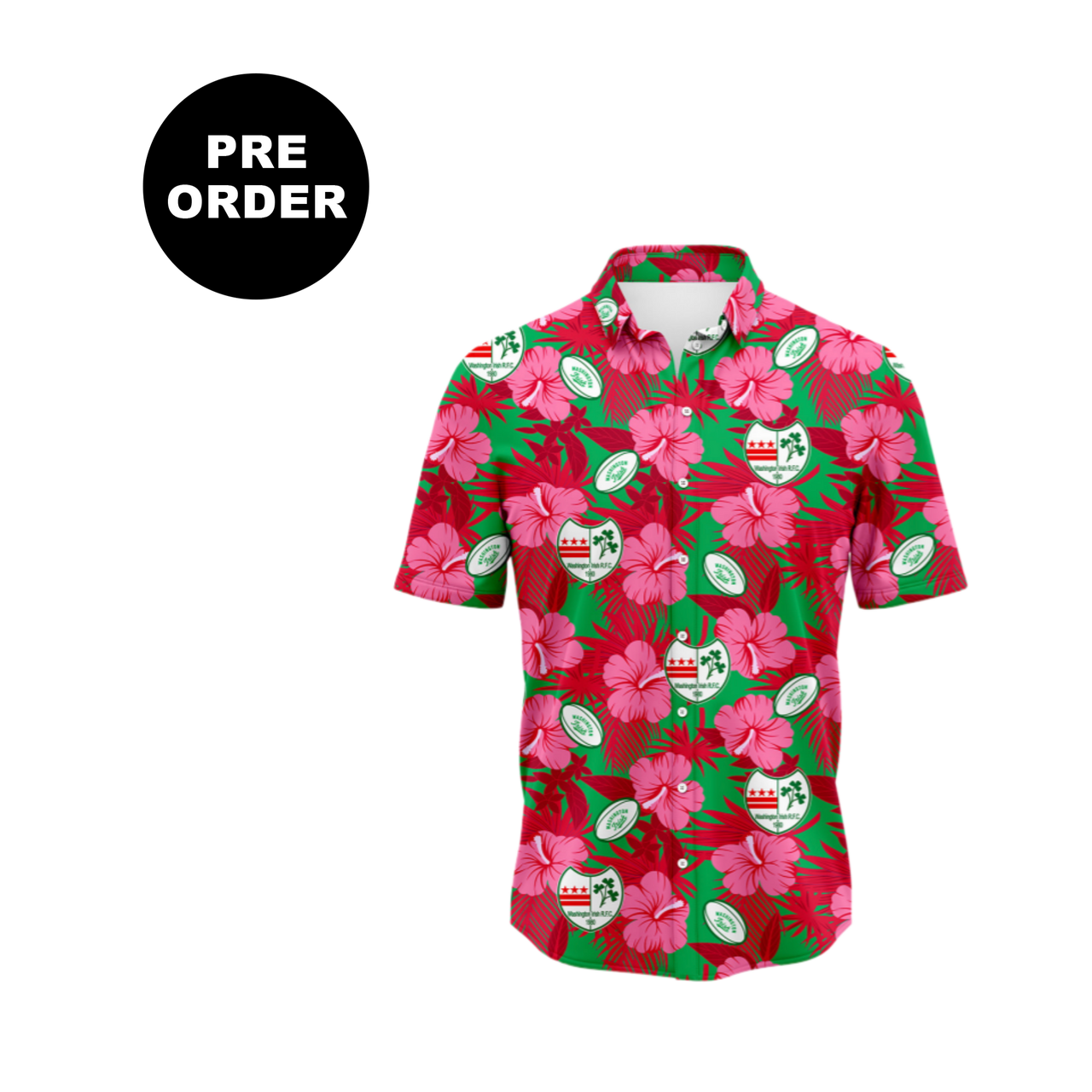 Washington Irish Legacy Hawaiian Shirt