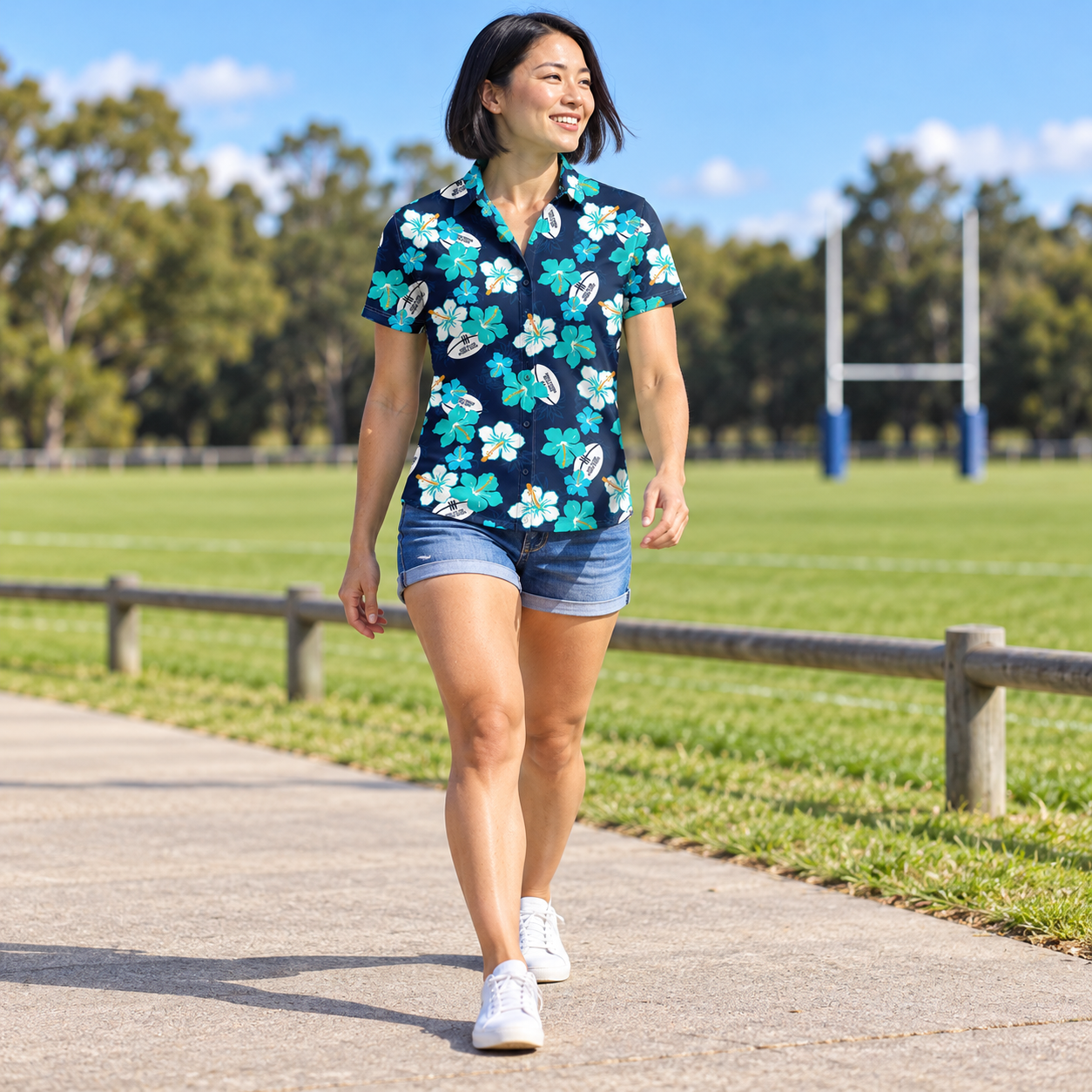 Long Island Legacy Women's Cut Hawaiian Shirt