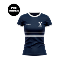 Thumbnail for Yale Women's Striped Training T-Shirt