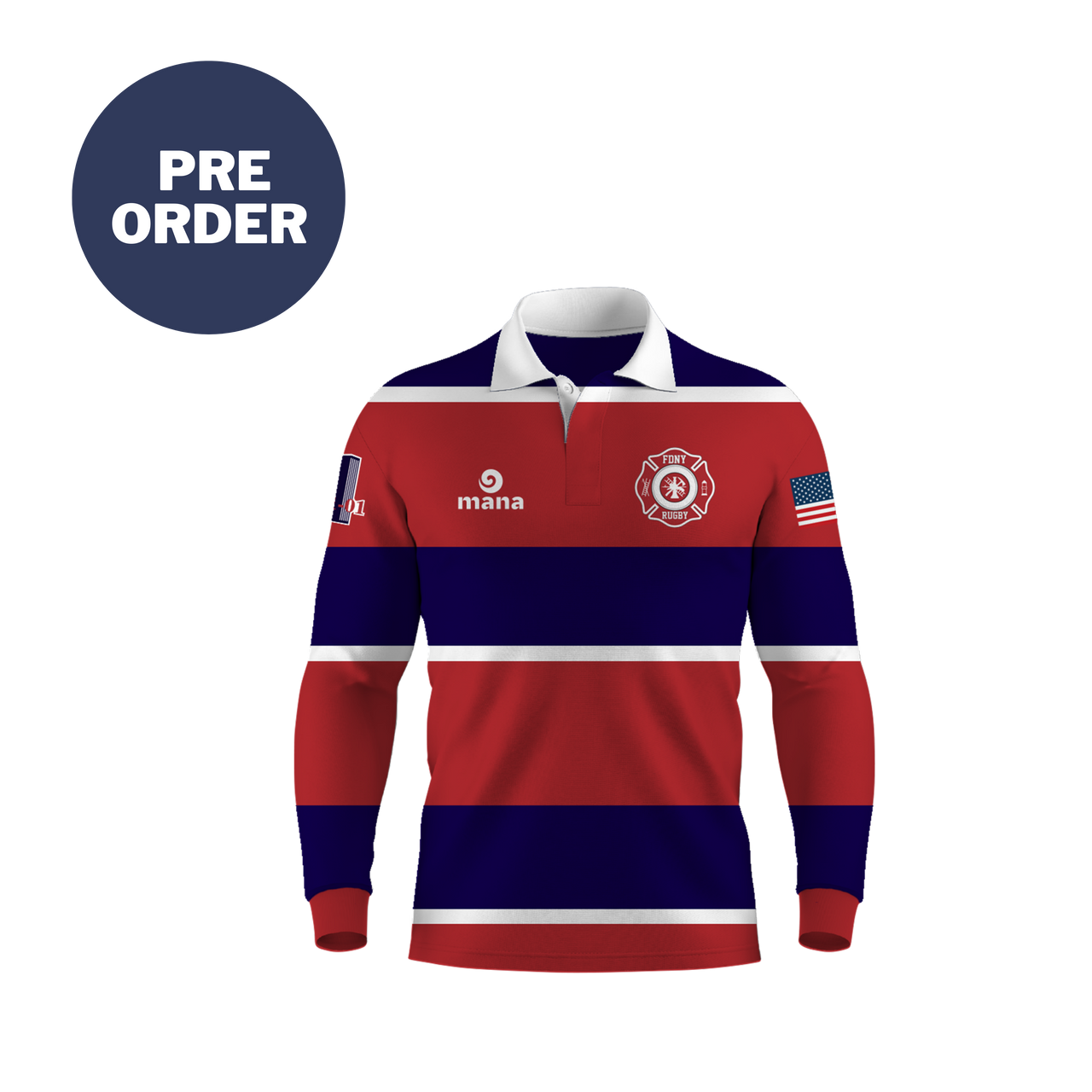 FDNY Classic Rugby Jersey