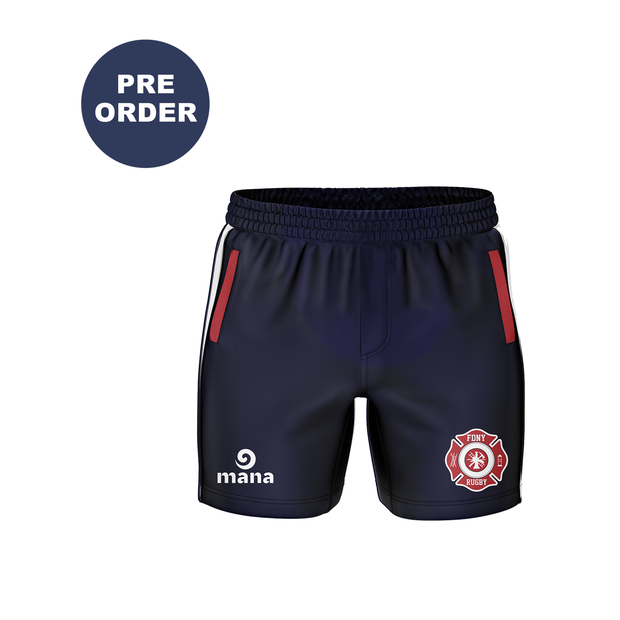 Pantalones cortos de entrenamiento/gimnasio de rugby del FDNY