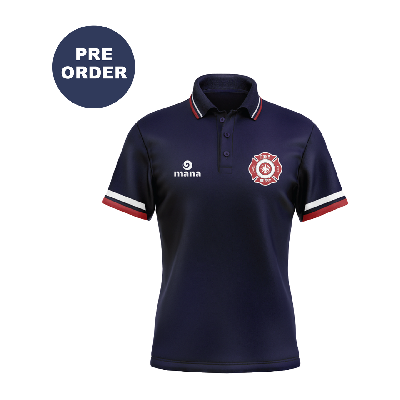 FDNY Rugby Polo Shirt