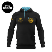 Thumbnail for Queens Rugby Hoodie - Black