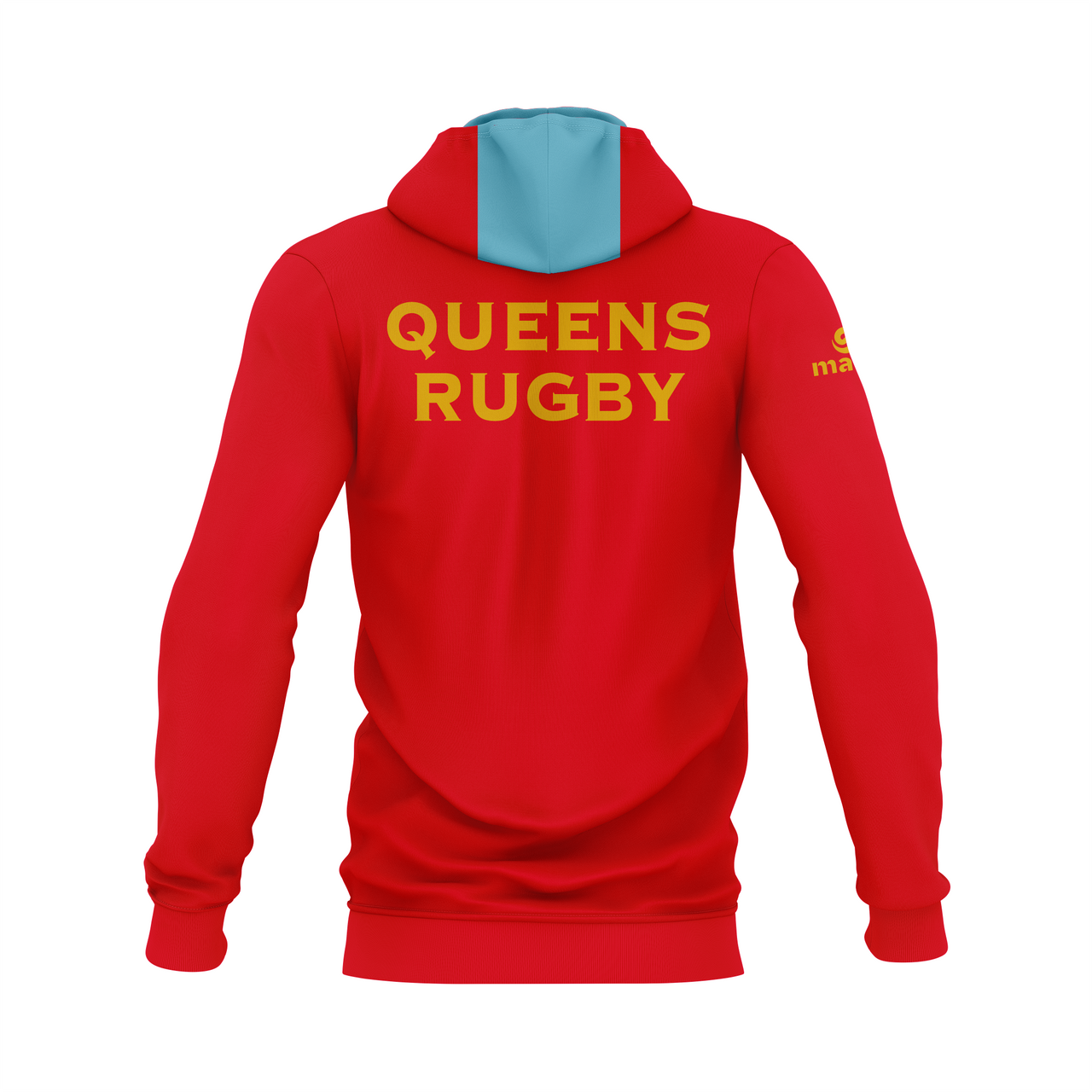 Queens Rugby Hoodie - Red