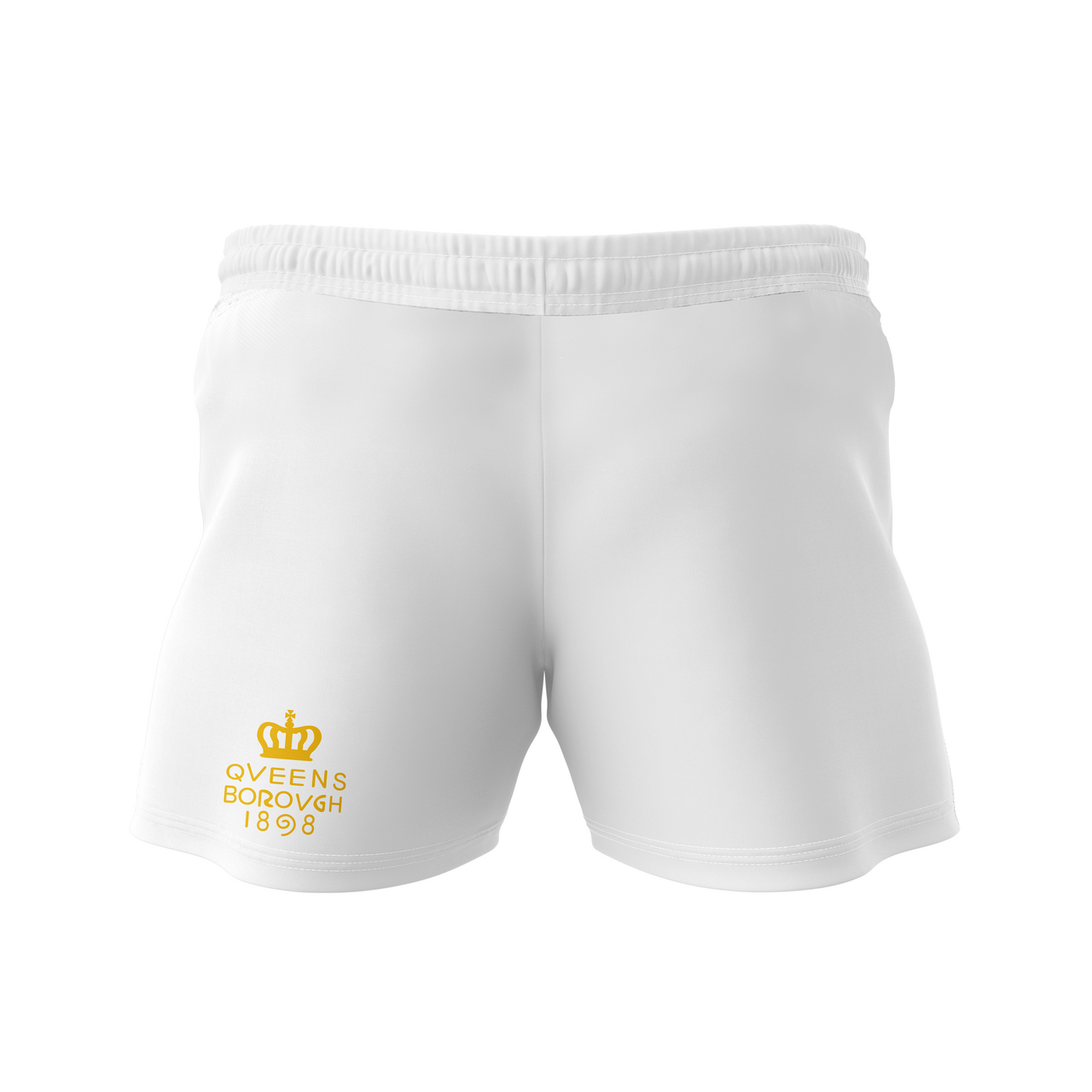 Queens Rugby Playing Shorts - White